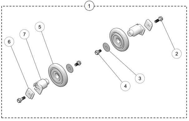 Bogie Wheel Kit