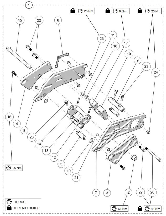 Bike Mount Assembly