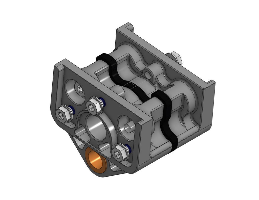 [YASP3371] Spindle Lower Assembly - Aluminum Spindle