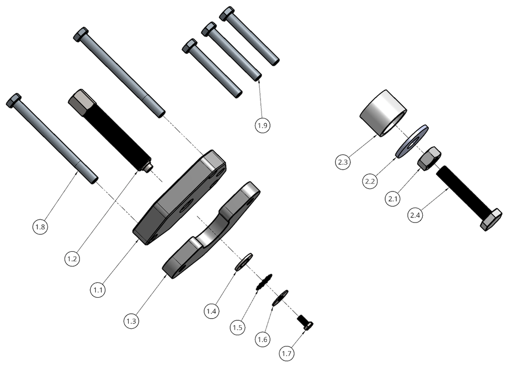 [YAAC1946] Tool Kit, Jackshaft / Bearing tool kit