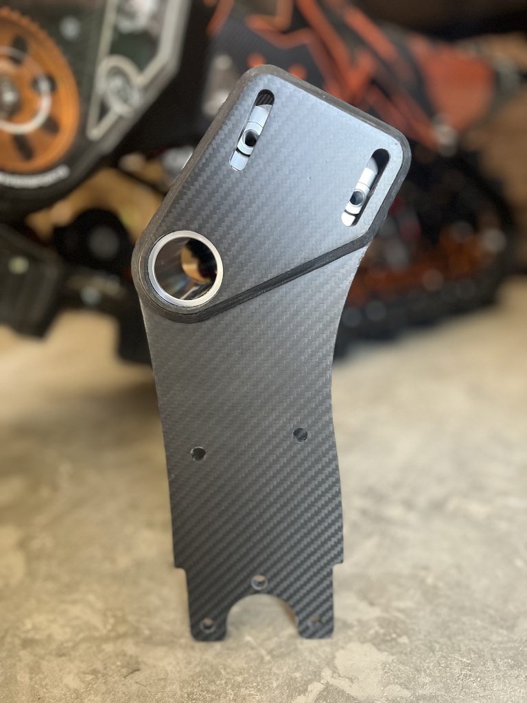 Carbon Spindle - Assembly, No Half Blocks