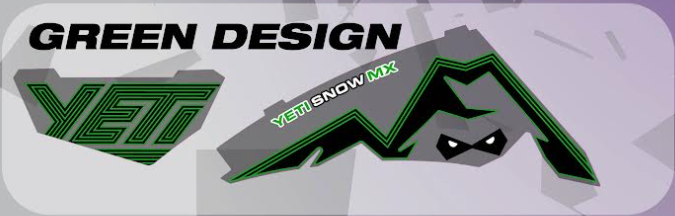 Decal, YETI SnowMX 2025, Green