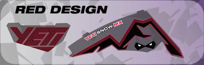 Decal, YETI SnowMX 2025, Red
