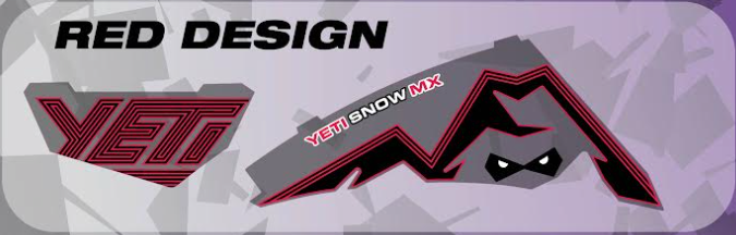 Decal, YETI SnowMX 2025, Red
