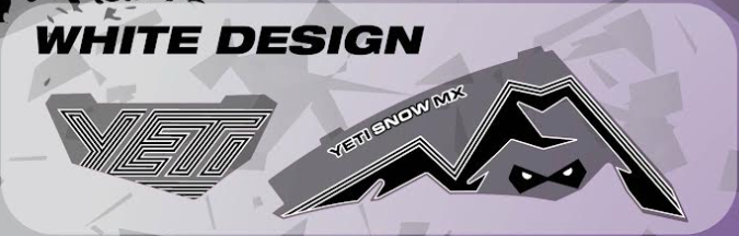 [YADC3508WT] Decal, YETI SnowMX 2025, White