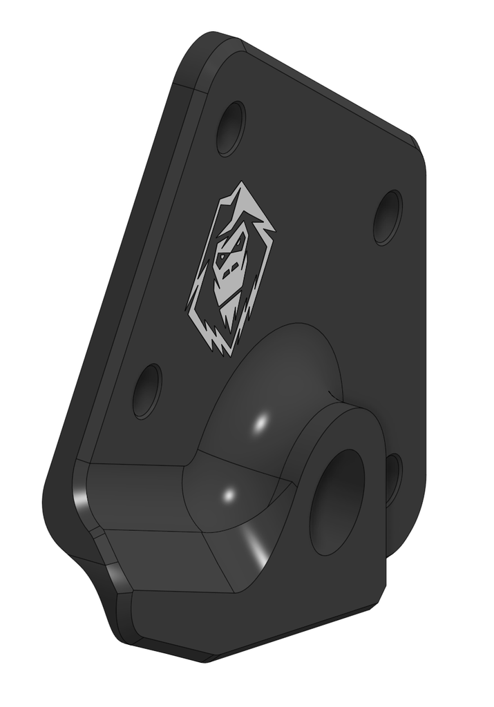 LEFT REAR SUSPENSION MOUNT PLATE