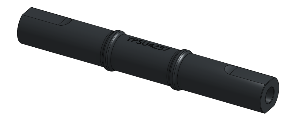 FRONT LIMITER STRAP CROSS SHAFT