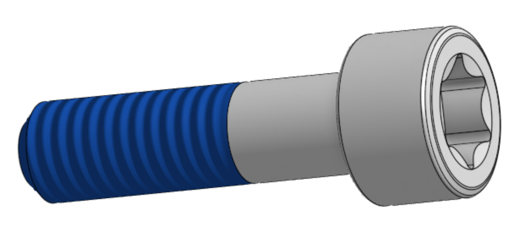 [YPHW4061] SHCS, M6-1.0x22mm, Ti