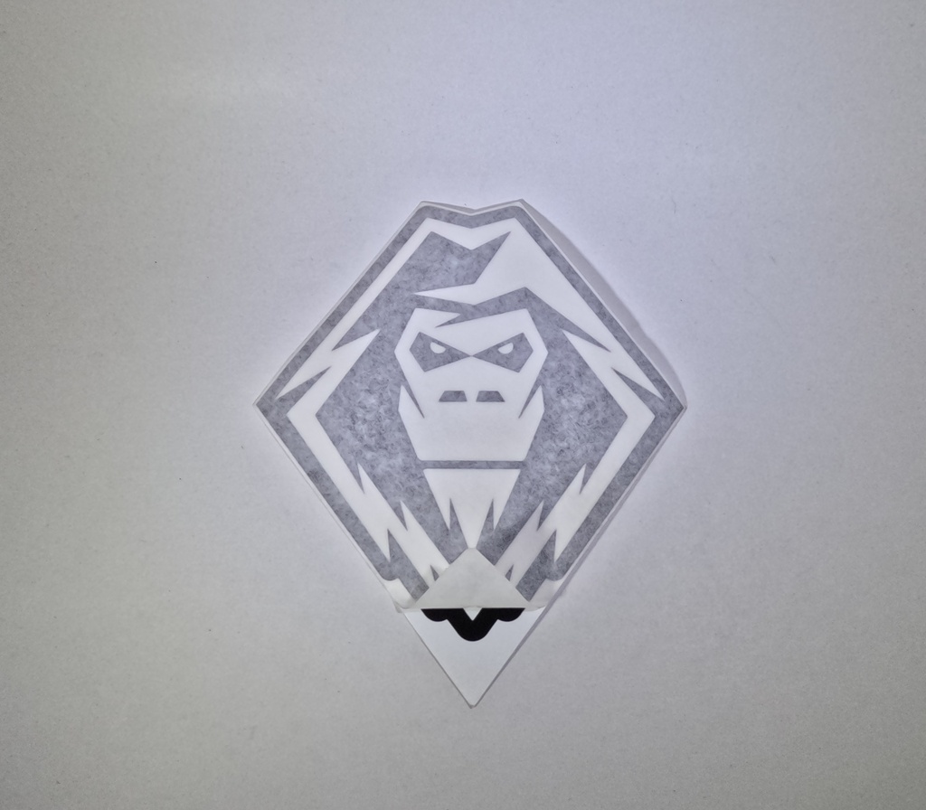 [YPDC3181BK] Decal, YETI top - Black