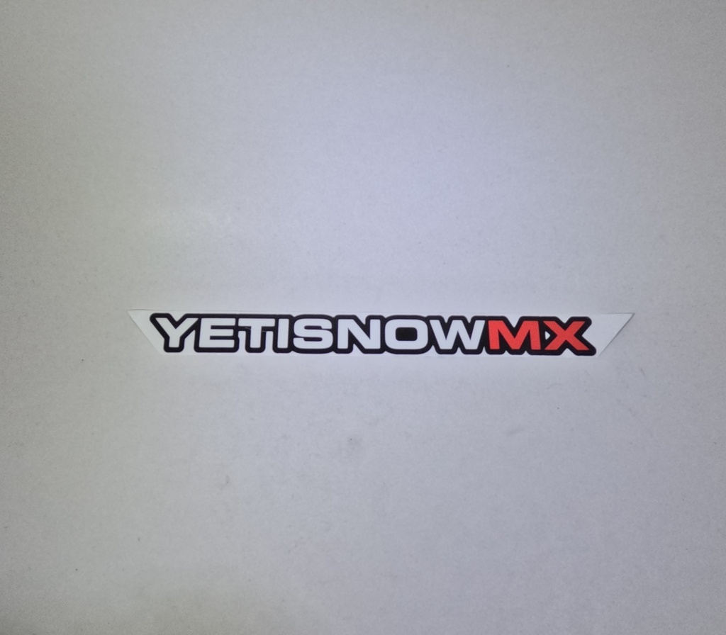 [YPDC3184] Decal YETISNOWMX