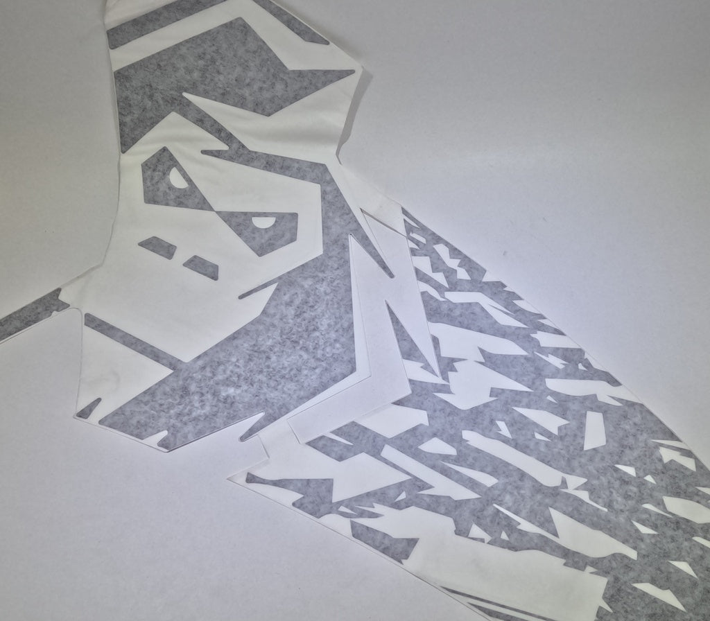 Decal - YETI Face LH - White