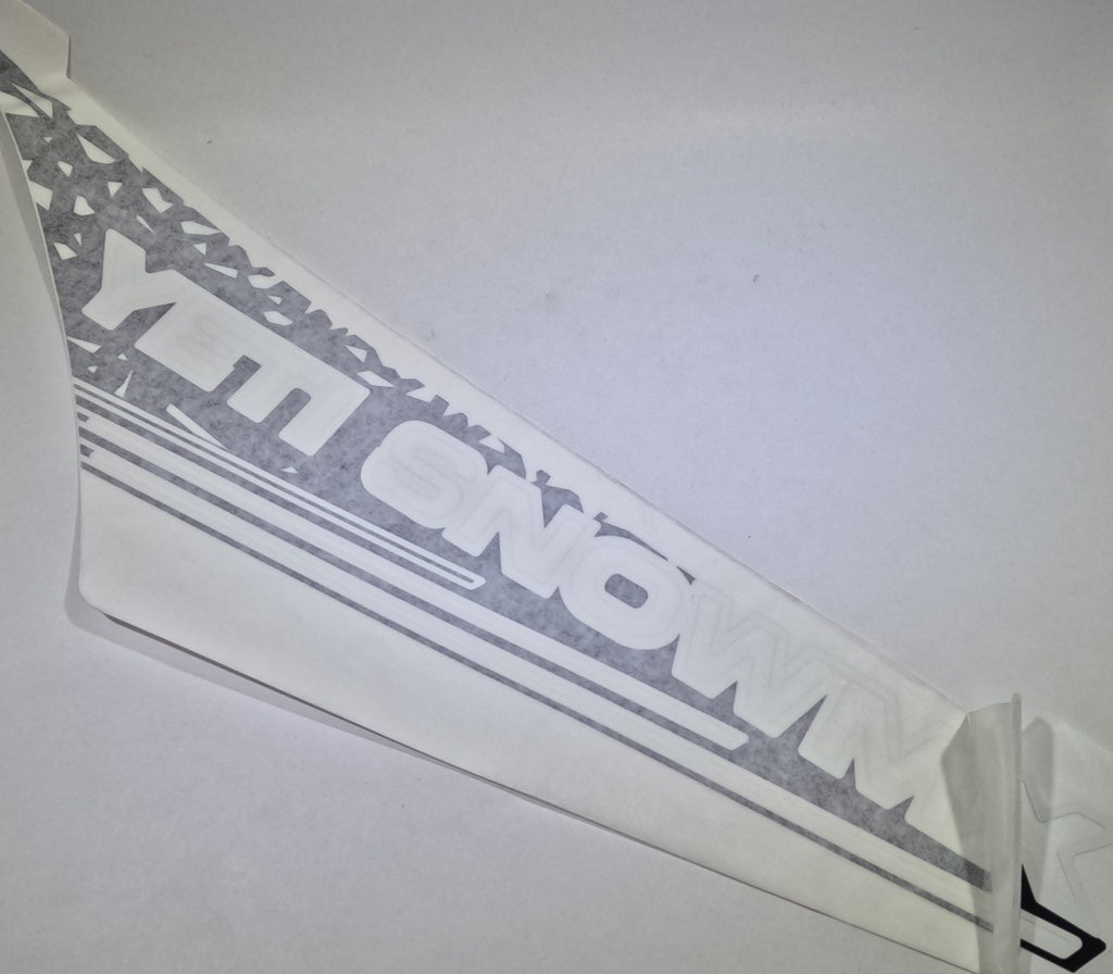 [YPDC3411WT] Decal - Stripes LH - White
