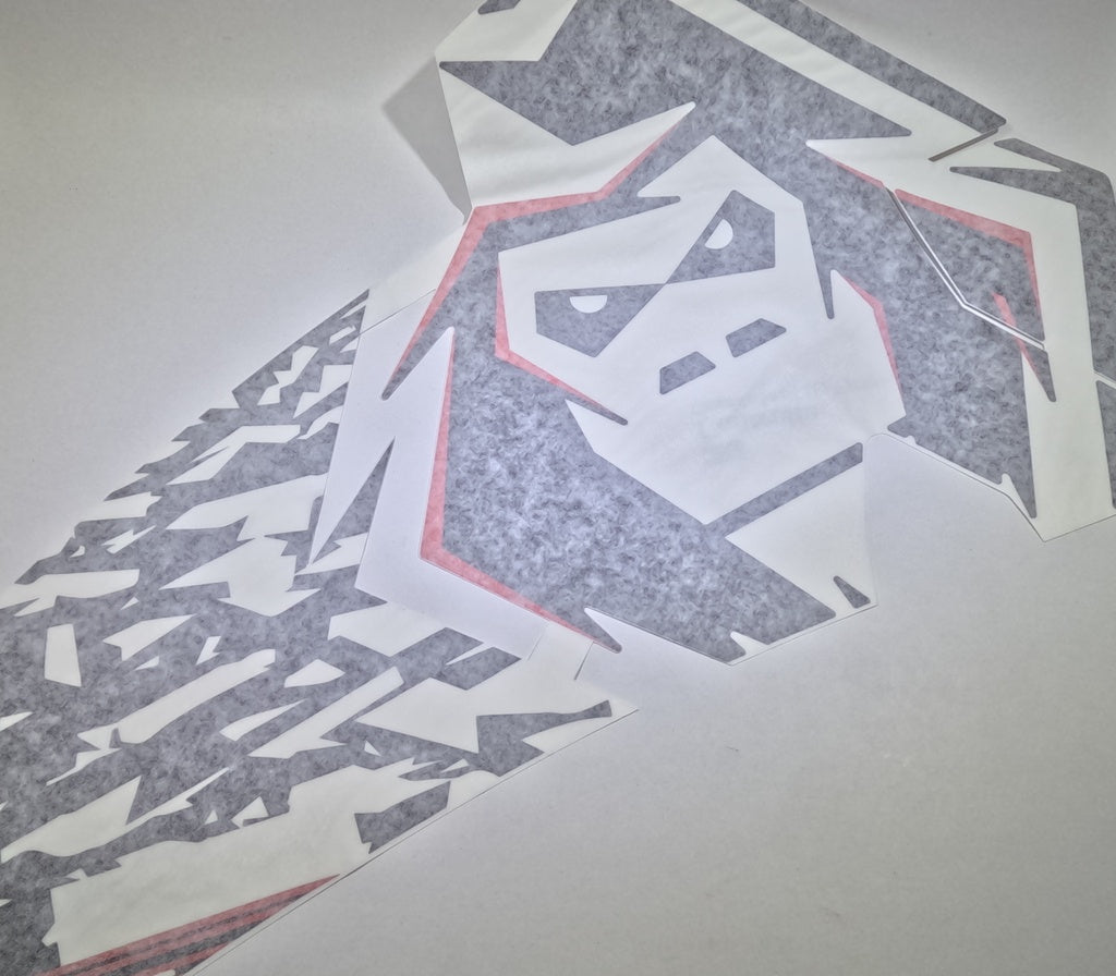 Decal - YETI Face RH - Red