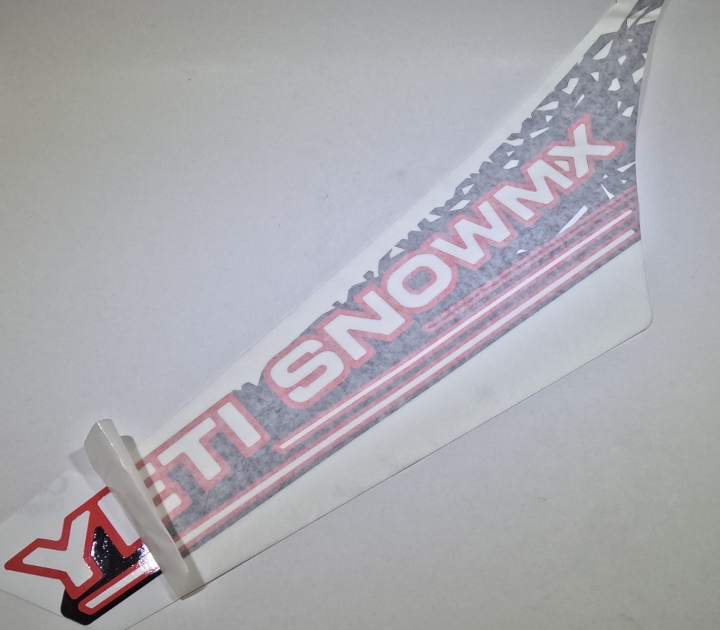 [YPDC3414RD] Decal - Stripes RH - Red