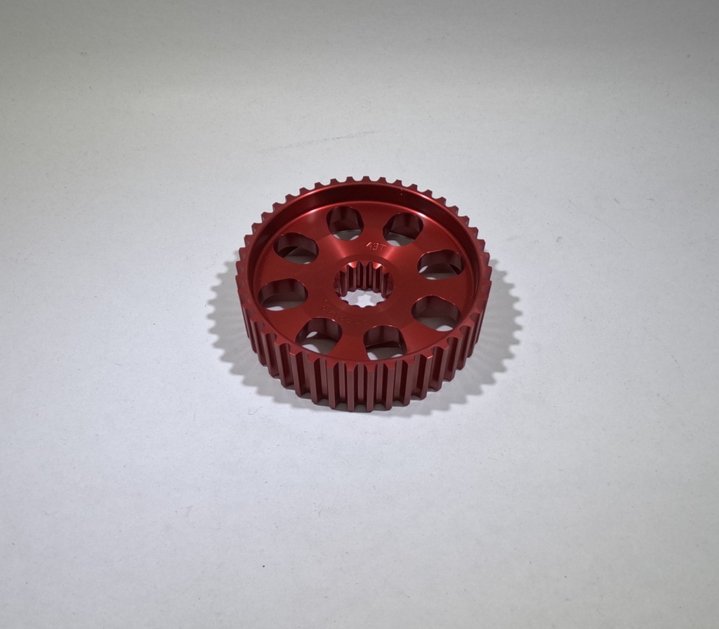 Gears, syncrodrive 28mm 43T - Red
