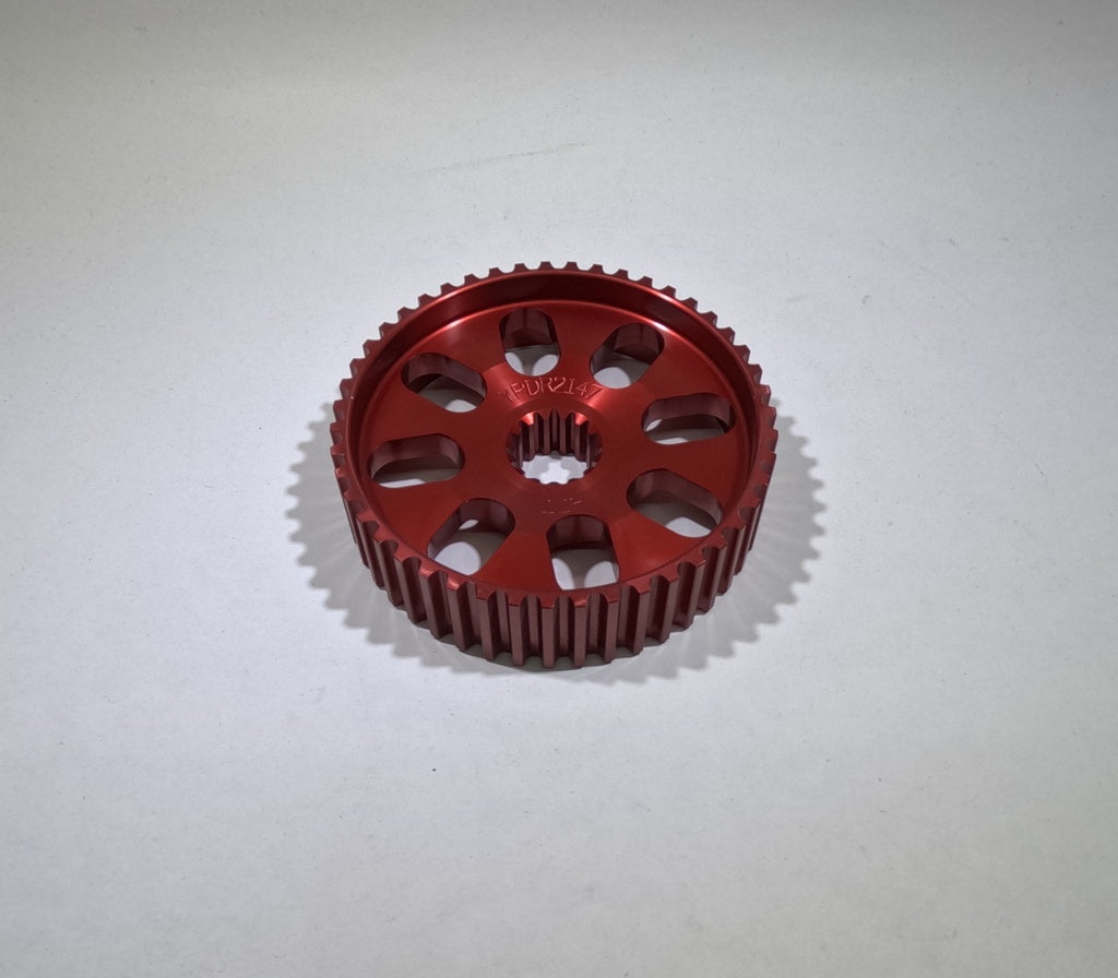 [YPDR2147RD] Gears, syncrodrive 28mm 47T - Red