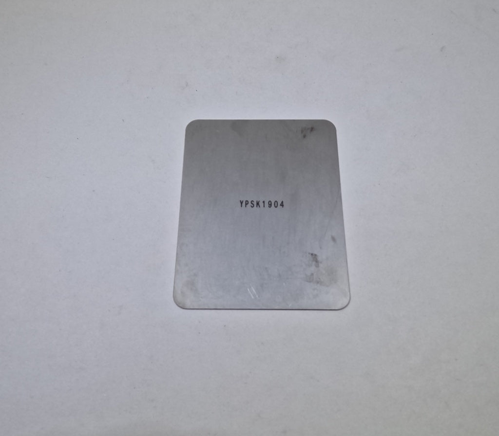 [YPSK1904] Plate, Ski bumper, Ti