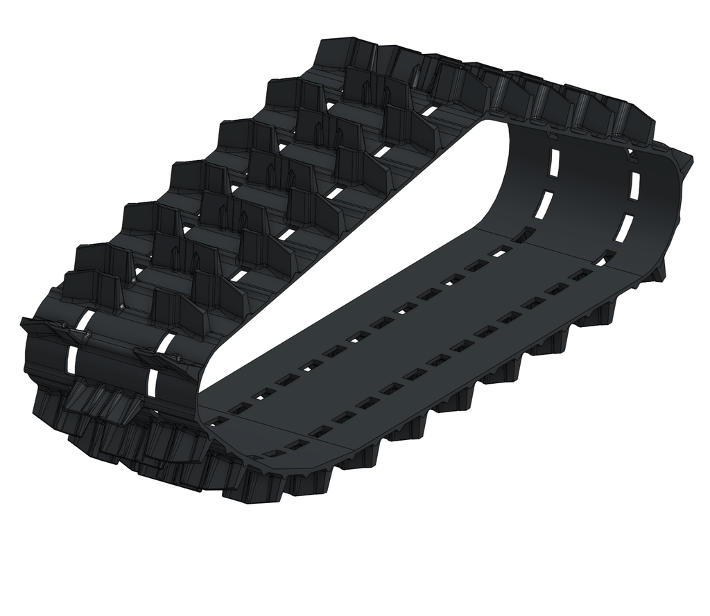 Track, Yeti 137MT (9458S)2.86"-Pitch/2.6"-Paddle/Firm