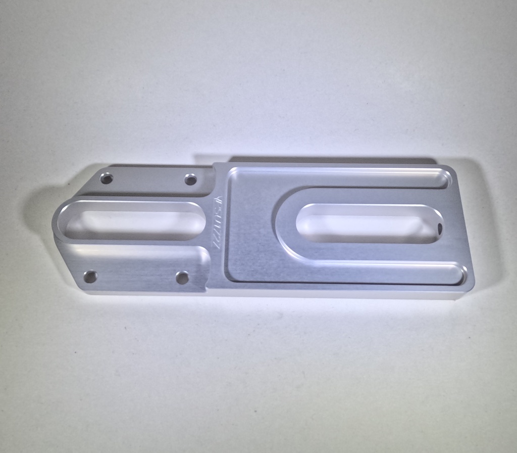 Rail plate extension 4.5''