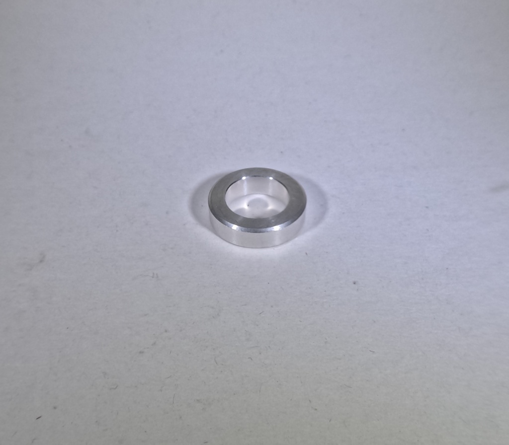 Spacer rod end, 0.250, Clear