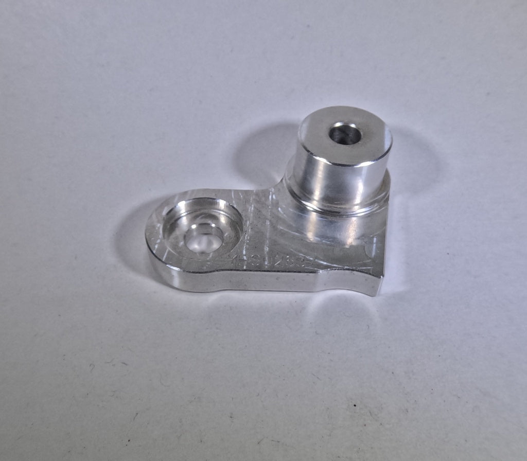 Bracket, track rub protector, RH