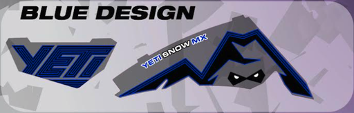 [YADC3508BL] Decal, YETI SnowMX 2025, Blue