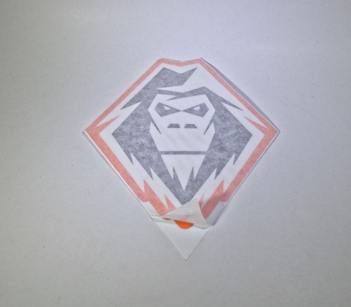 [YPDC3181OR] Decal, YETI top - Orange