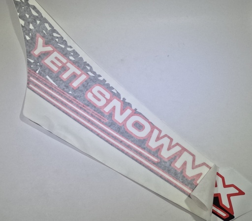 [YPDC3411RD] Decal - Stripes LH - Red